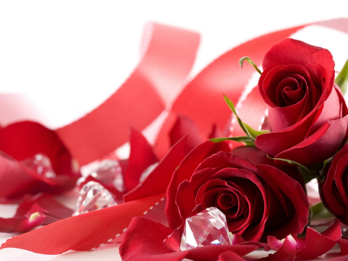 Букет роз на День Святого Валентина 14 февраля