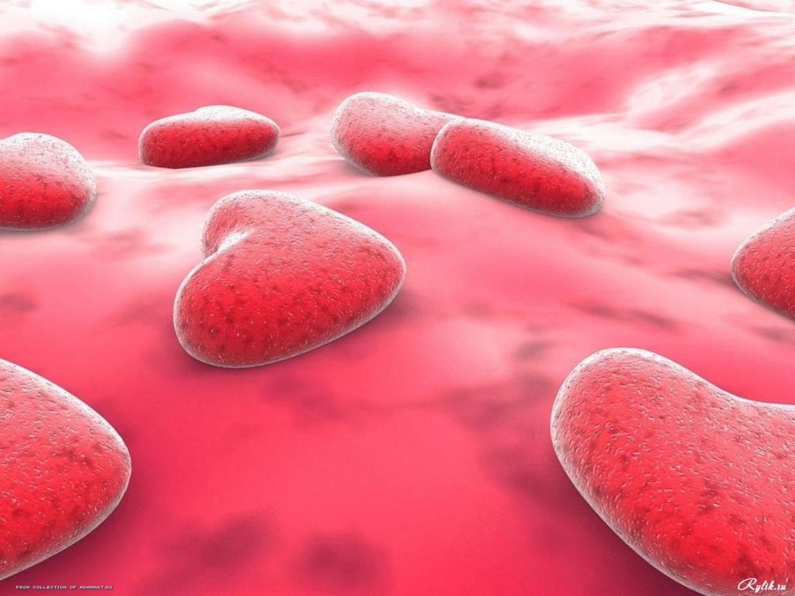 Сердца на розовом фоне на День Святого Валентина 14 февраля