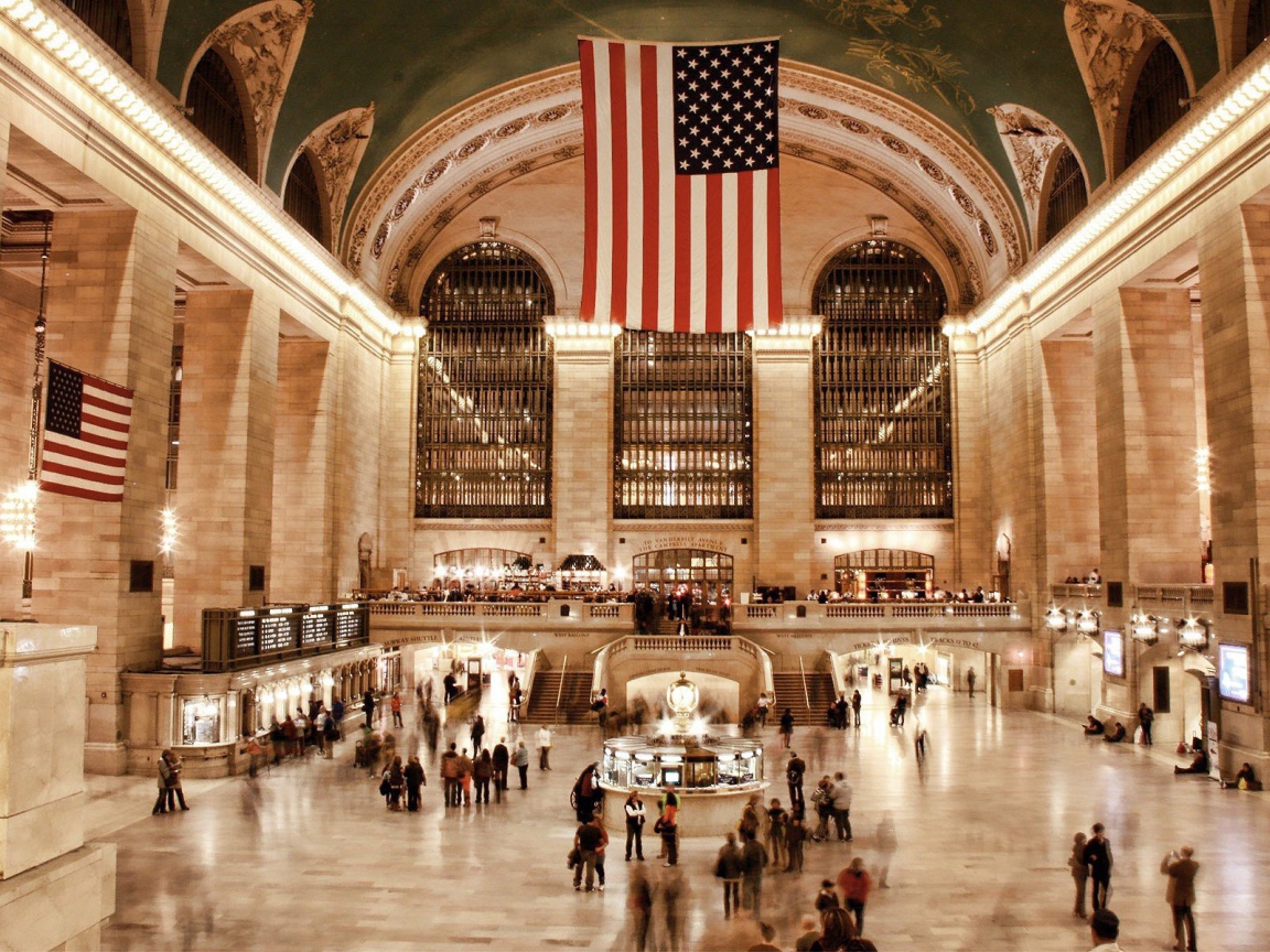 Вокзал в США