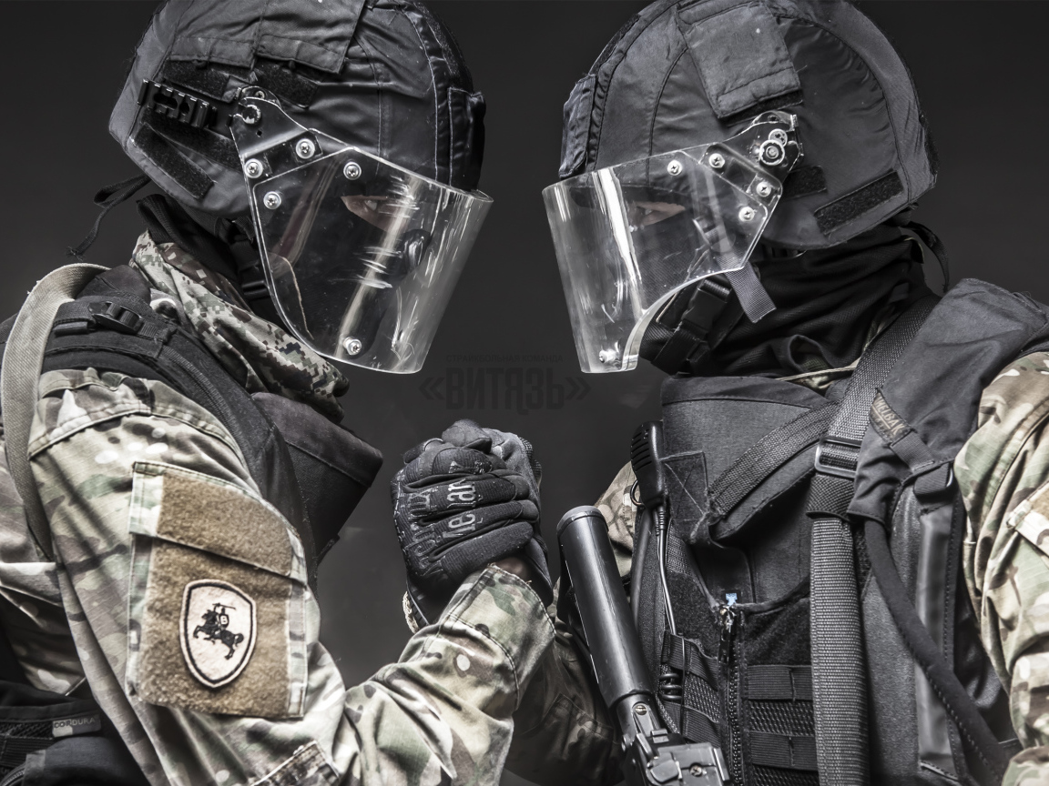 Бойцы спецназа Витязь