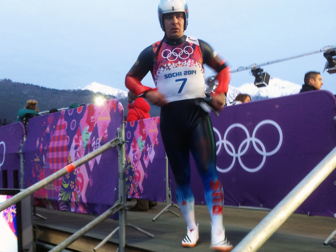 Русский спортсмен Альберт Демченко