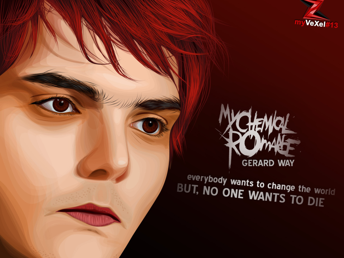 Популярная суперзвезда Джерард Уэй