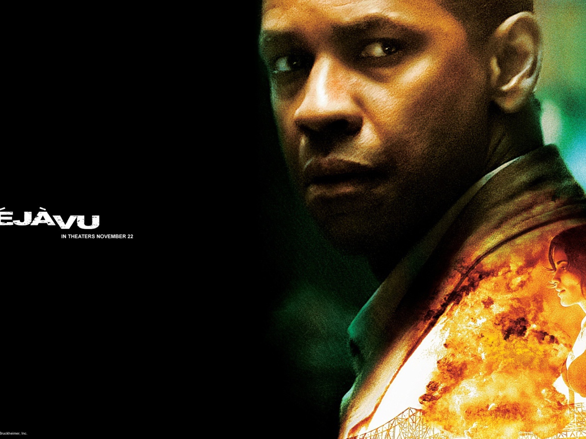 Дензел Вашингтон в фильме Дежавю