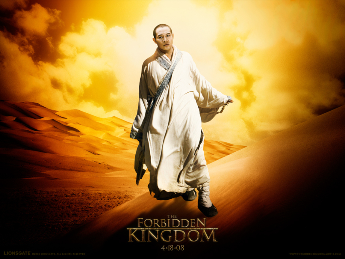 Джет Ли в роли монаха