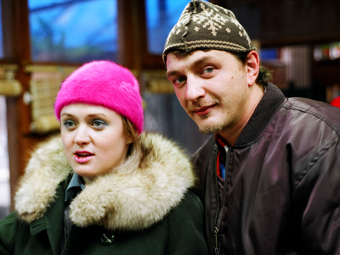 Марат Башаров с коллегой по фильму