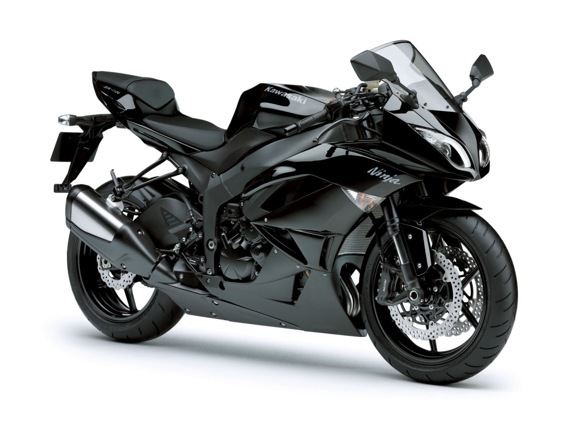 Красивый мотоцикл в москве Kawasaki Ninja ZX-6R