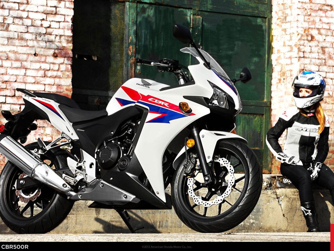 Быстрый мотоцикл Honda CBR 500 R