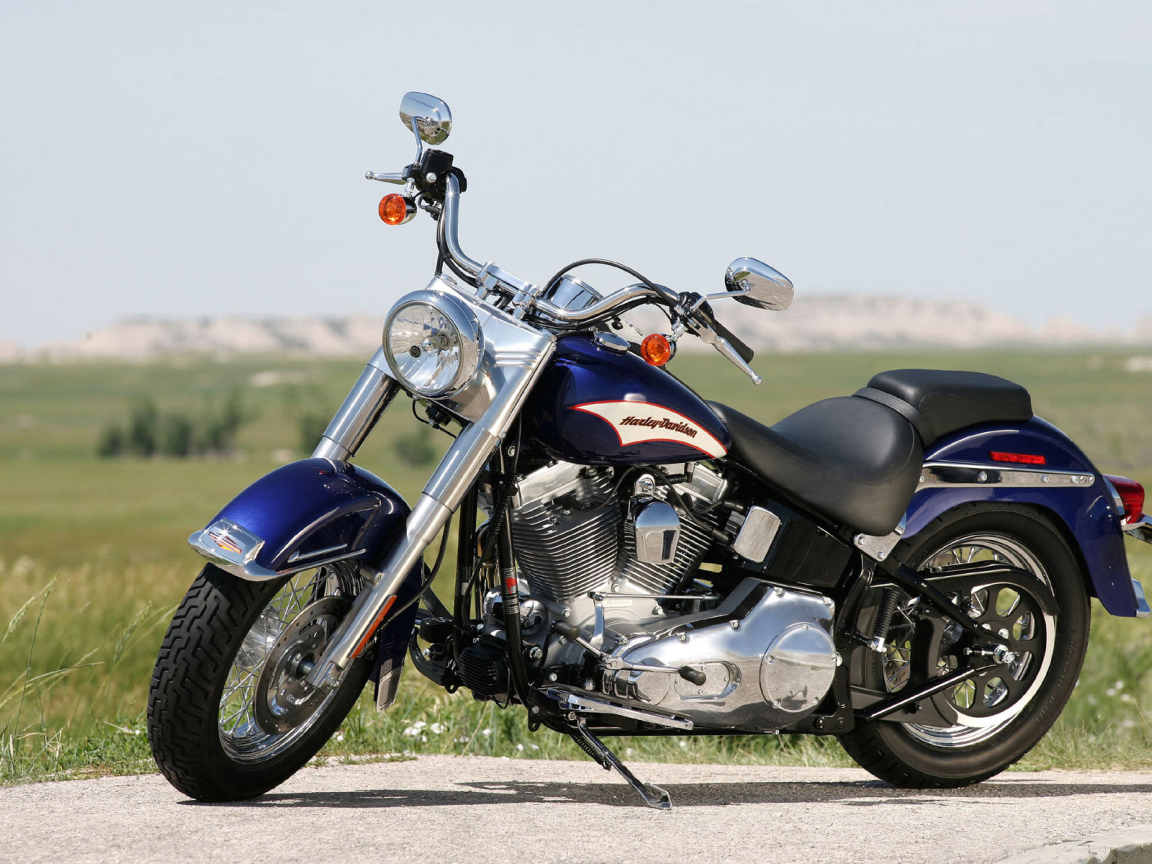 Невероятный мотоцикл Harley-Davidson Softail Breakout