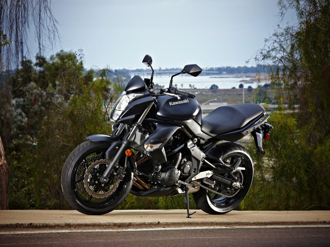 Невероятно быстрый мотоцикл Kawasaki ER-6n