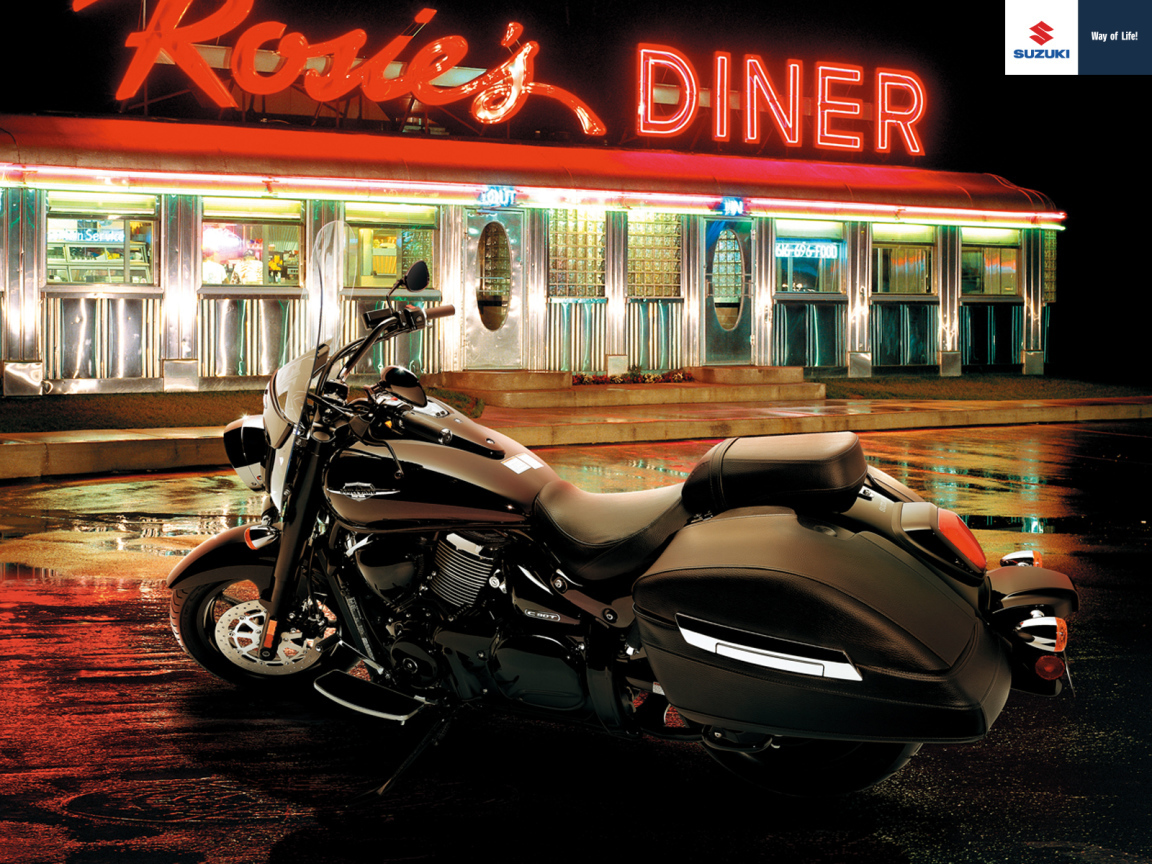 Невероятно быстрый мотоцикл Suzuki Intruder C1500T