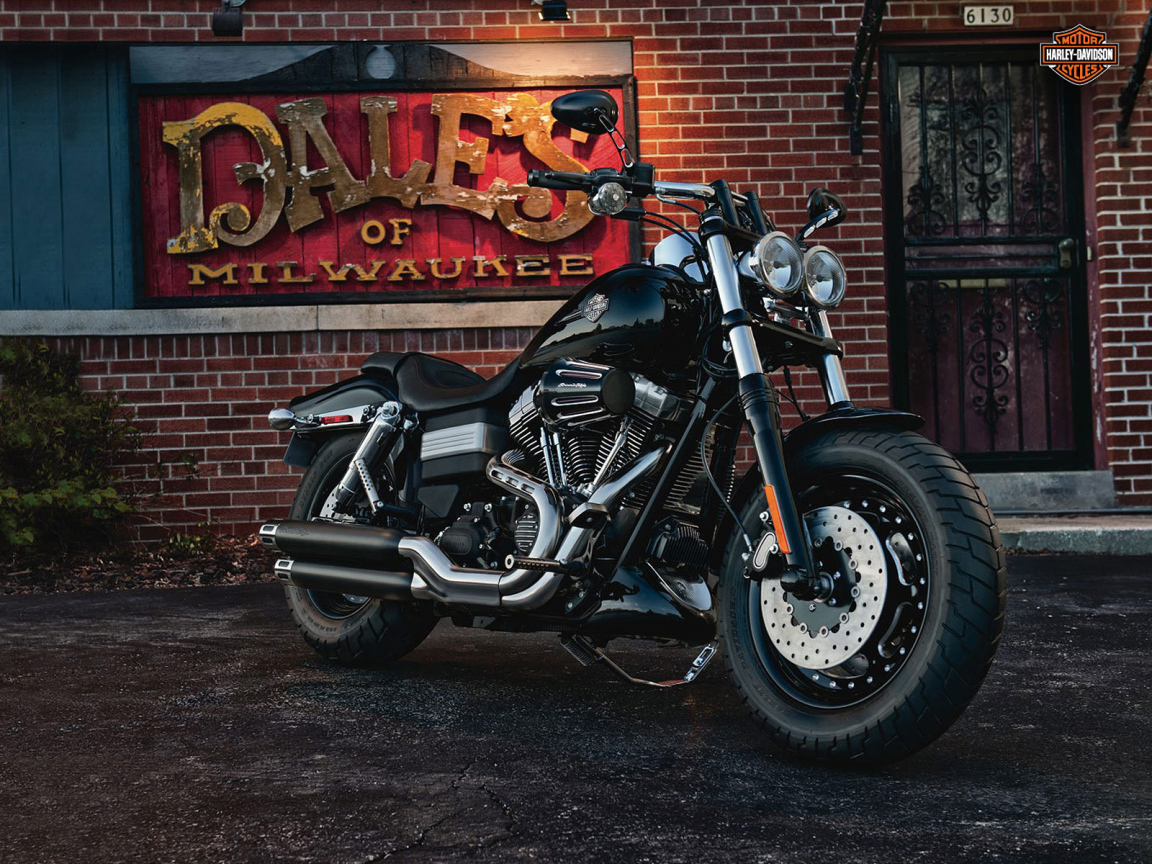 Новый мотоцикл Harley-Davidson Dyna Fat Bob