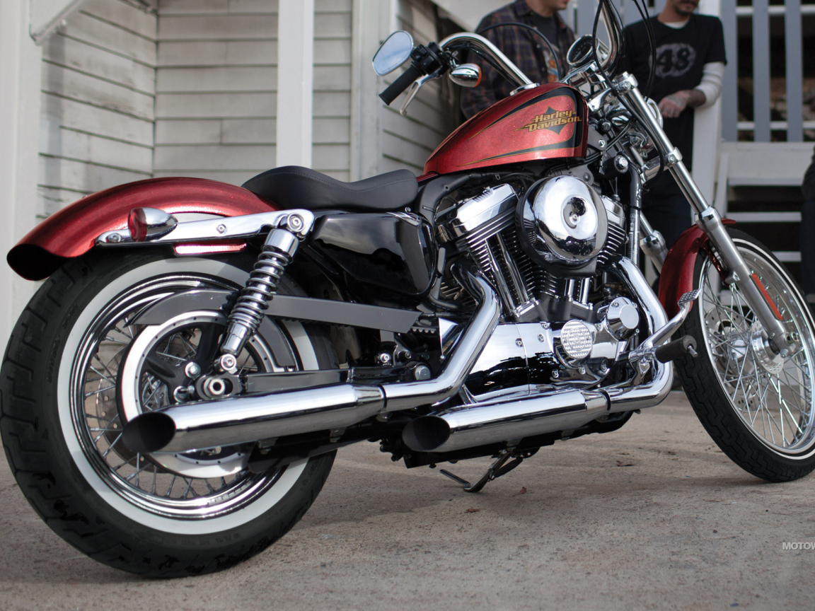 Популярный мотоцикл Harley-Davidson XL 1200V Sportster Seventy-Two