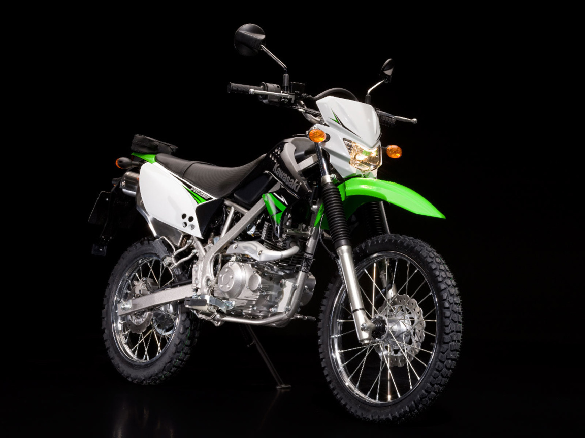 Популярный мотоцикл Kawasaki KLX 125