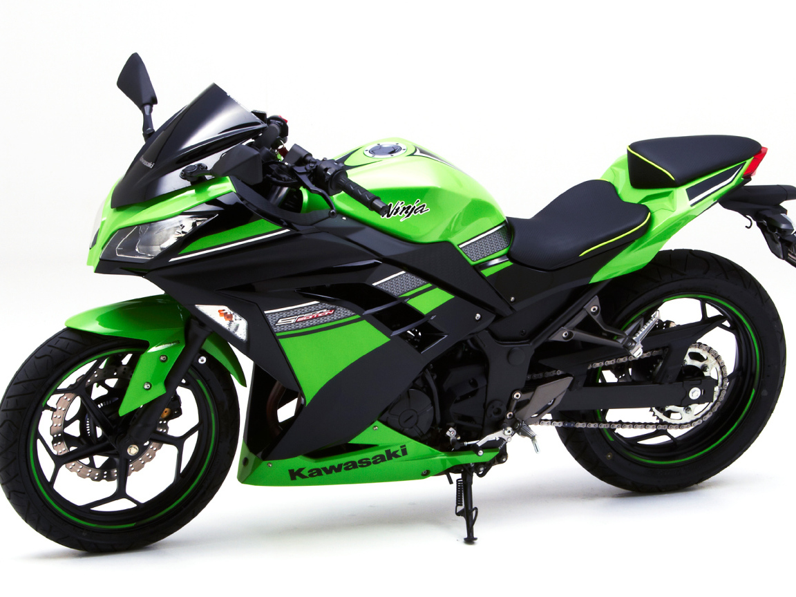 Популярный мотоцикл Kawasaki Ninja 300