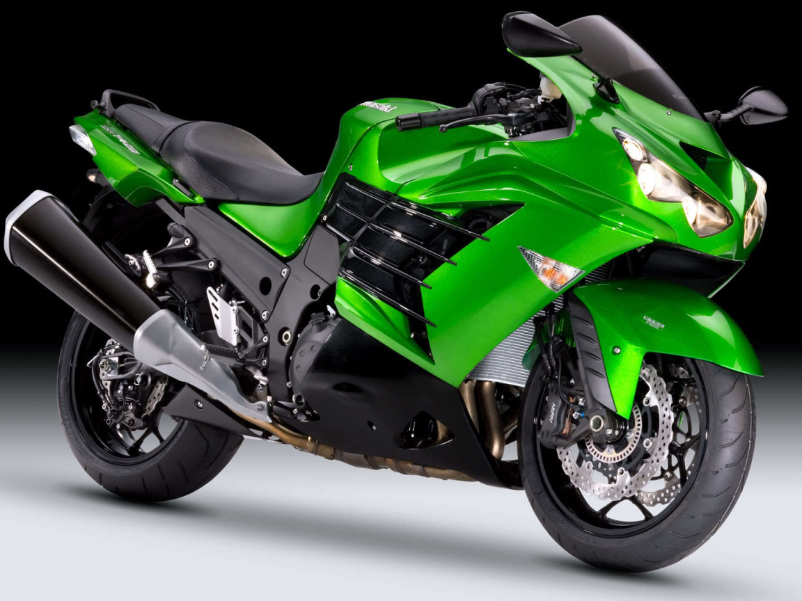 Надежный мотоцикл Kawasaki ZZR 1400
