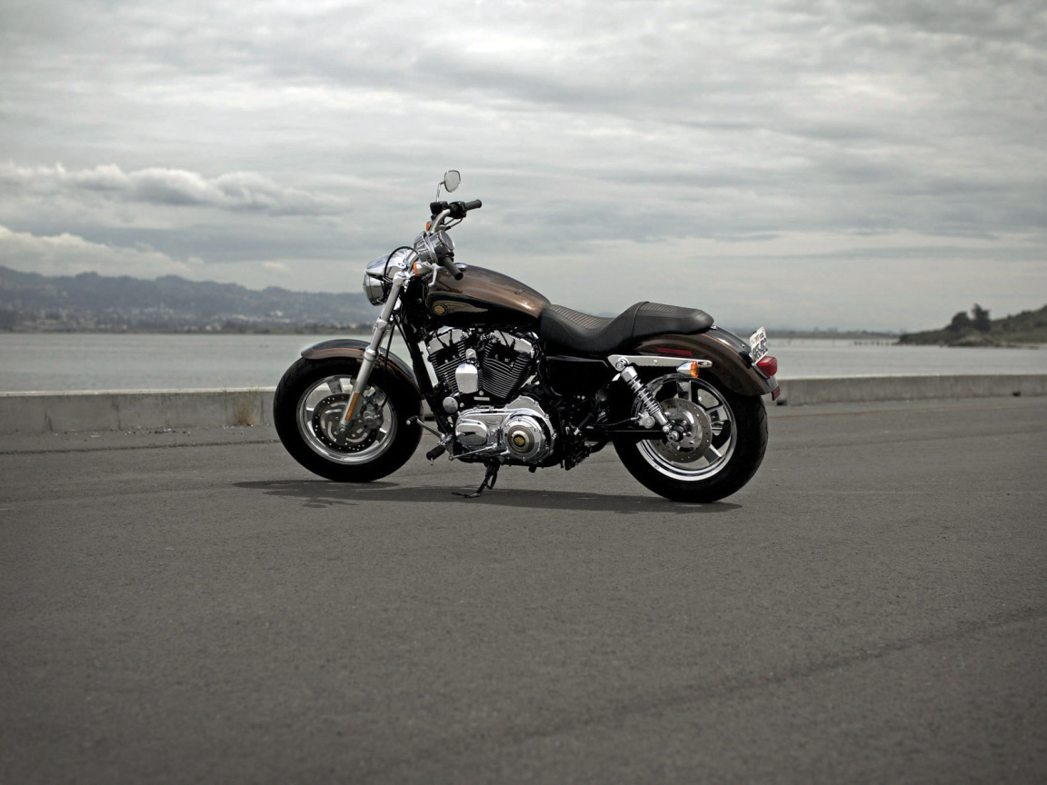 Тест-драйв мотоцикла Harley-Davidson XL 1200C Sportster Custom