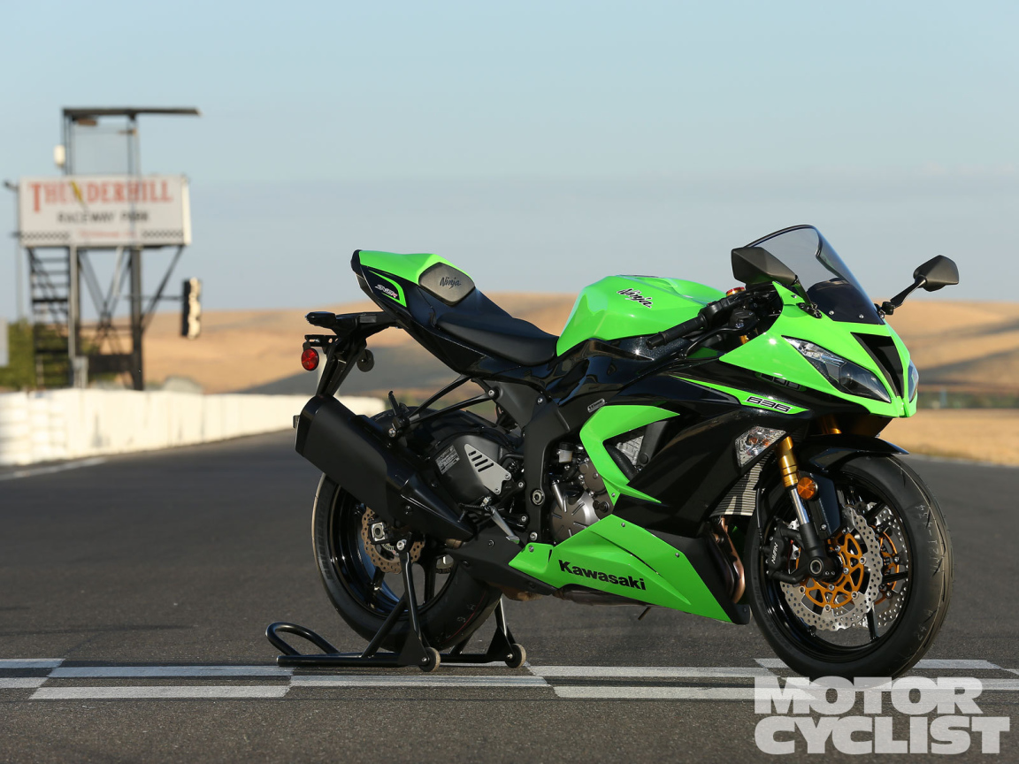 Надежный мотоцикл Kawasaki Ninja ZX-6R 636 Performance