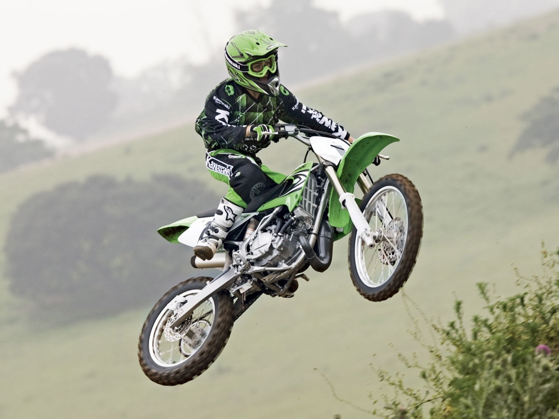 Невероятный мотоцикл Kawasaki KX 85-II