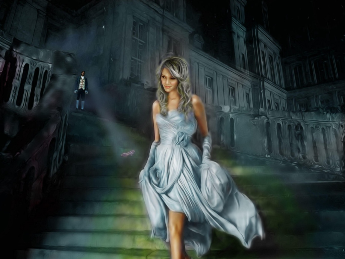 Золушка потеряла туфельку