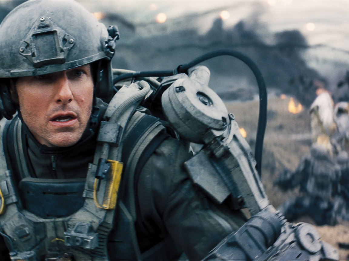 Кадр из фильма Грань будущего 2014