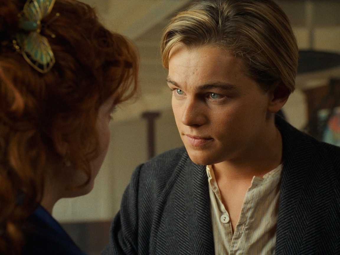 Джек Доусон признается в любви в фильме Титаник