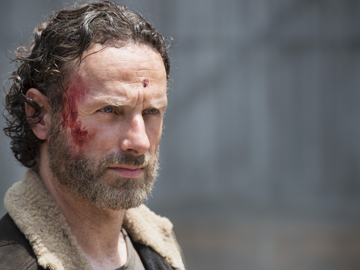 Рик главный герой сериала Ходячие мертвецы