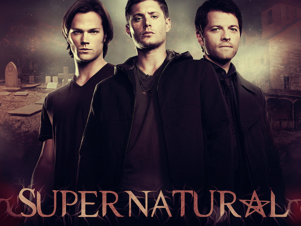 Герои из сериала Сверхъестественное
