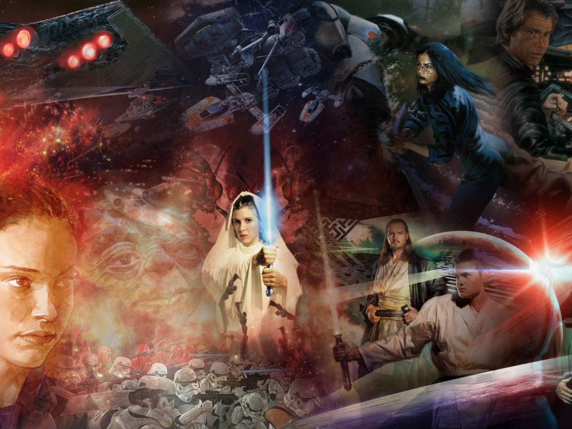 Сюжеты из кино Стар варс