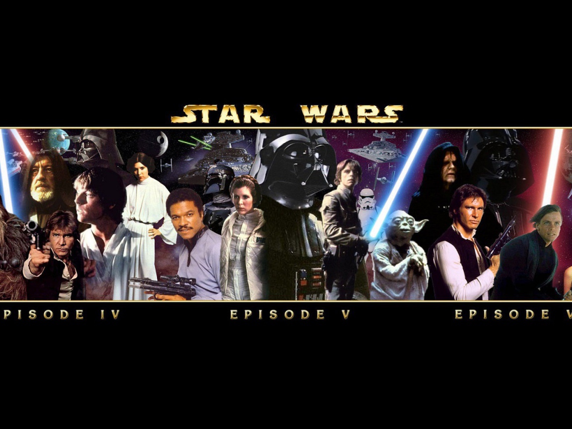 Эпизоды из фильма Звездные войны