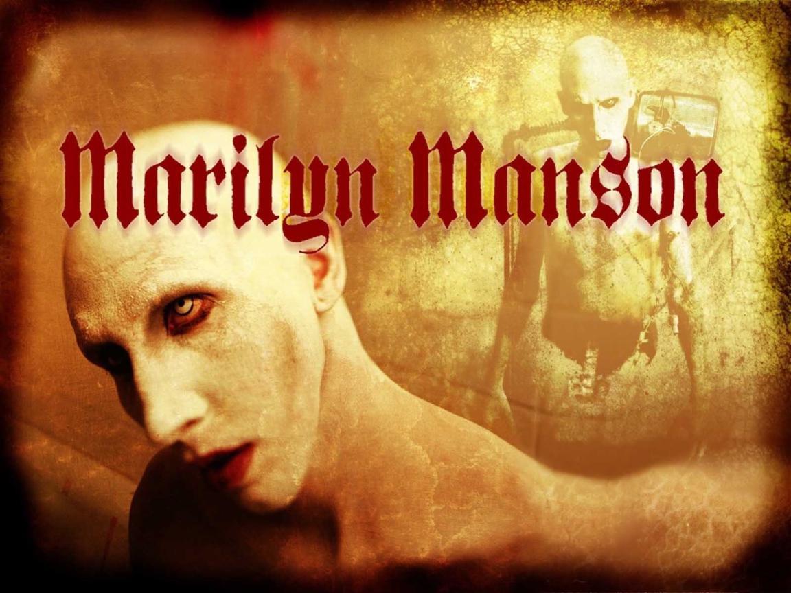 Marilyn Manson без волос