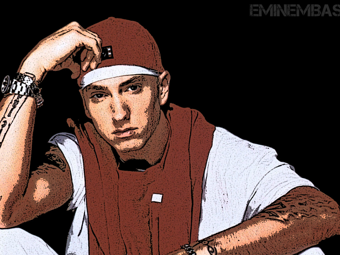 Обои с рэпером Eminem