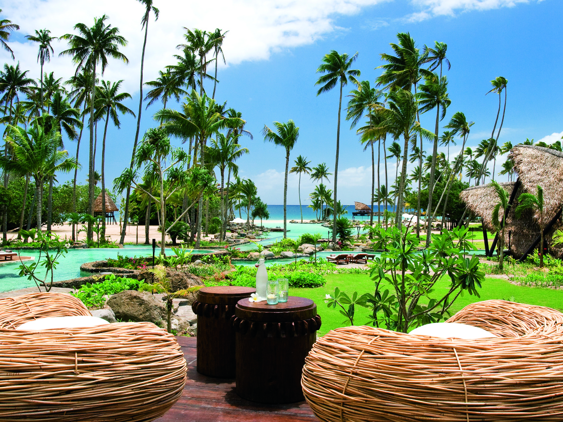 Экзотический отдых на пляже