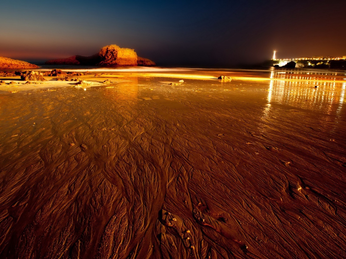 Узоры на дне моря