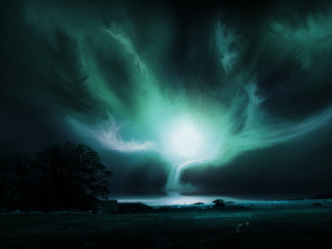 Светящийся туман