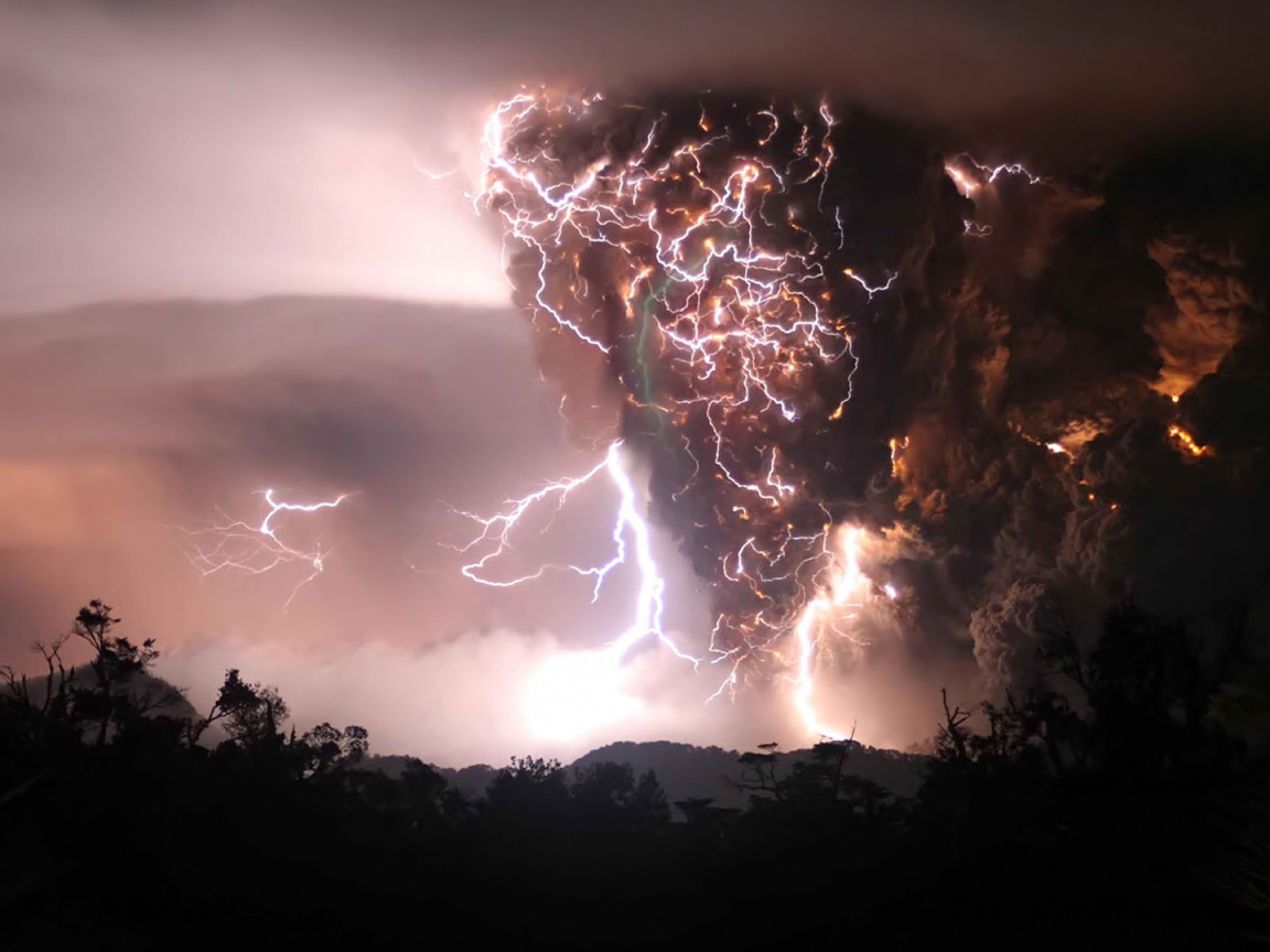 Гроза в Чили