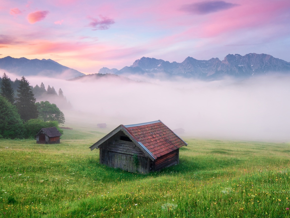 Альпийская долина в Германии