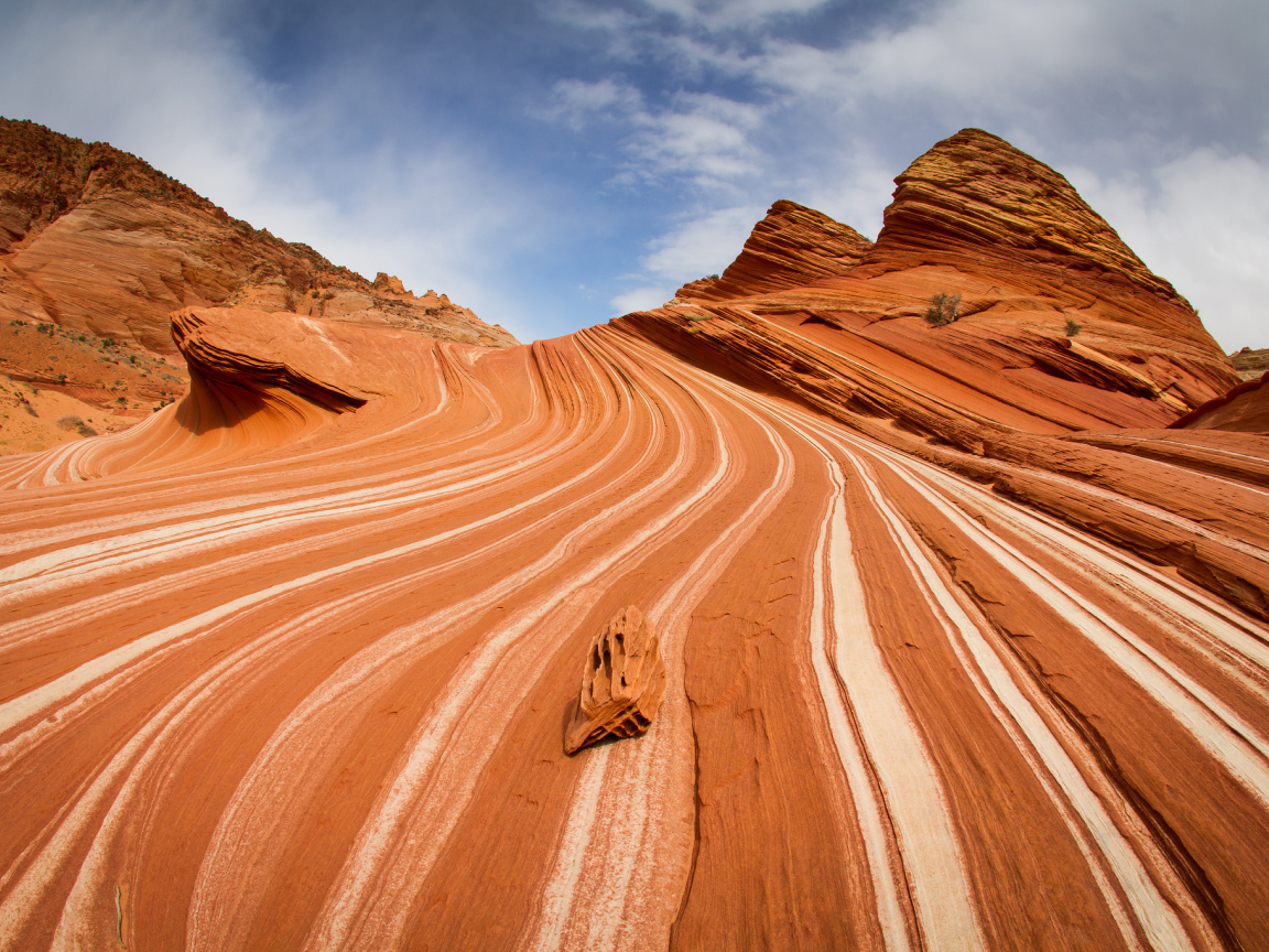 Белые линии на песке