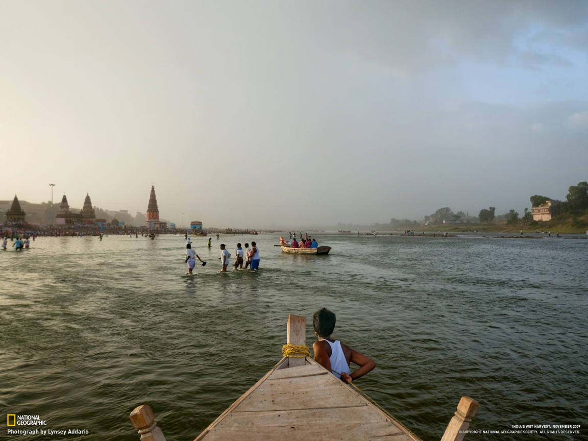 Река в Индии