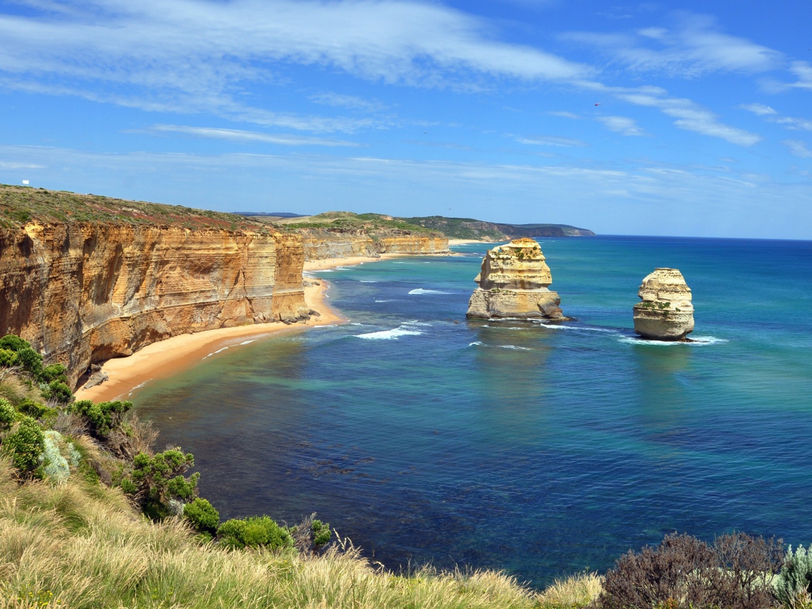 Маленькие острова у берега