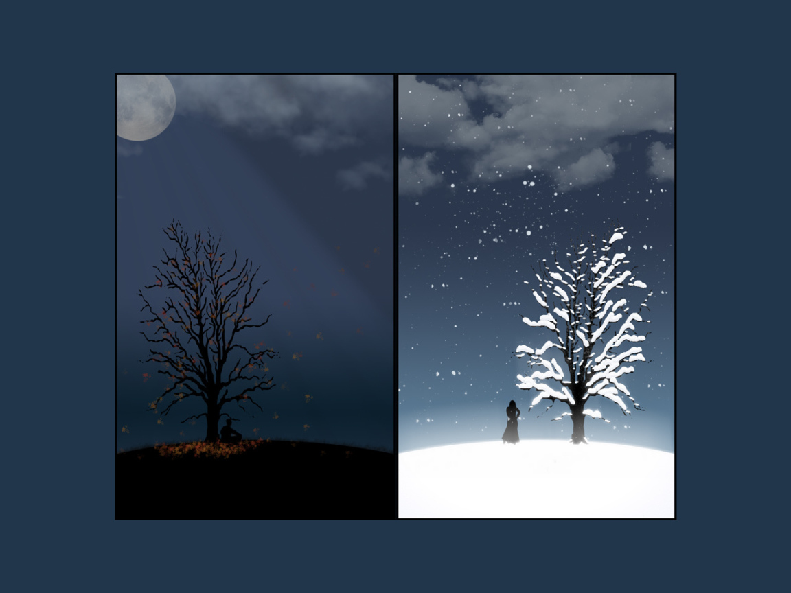 Осень и зима