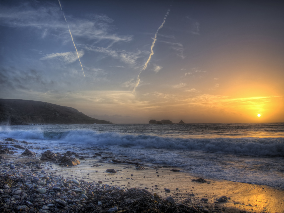 Облака перед закатом