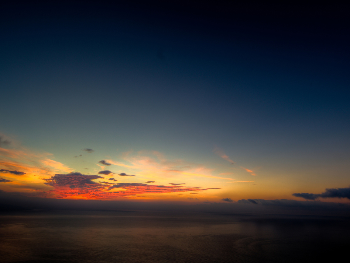 Море после заката