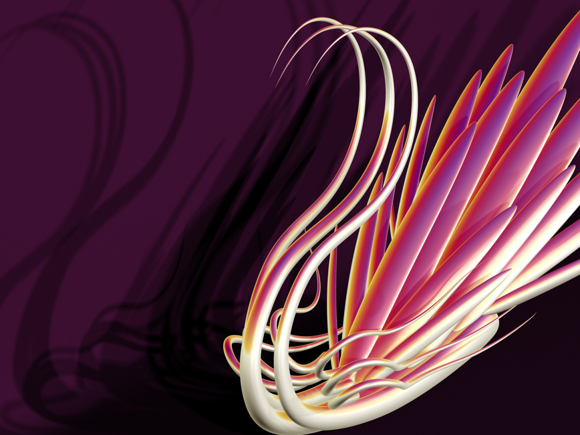 Абстрактный лебедь