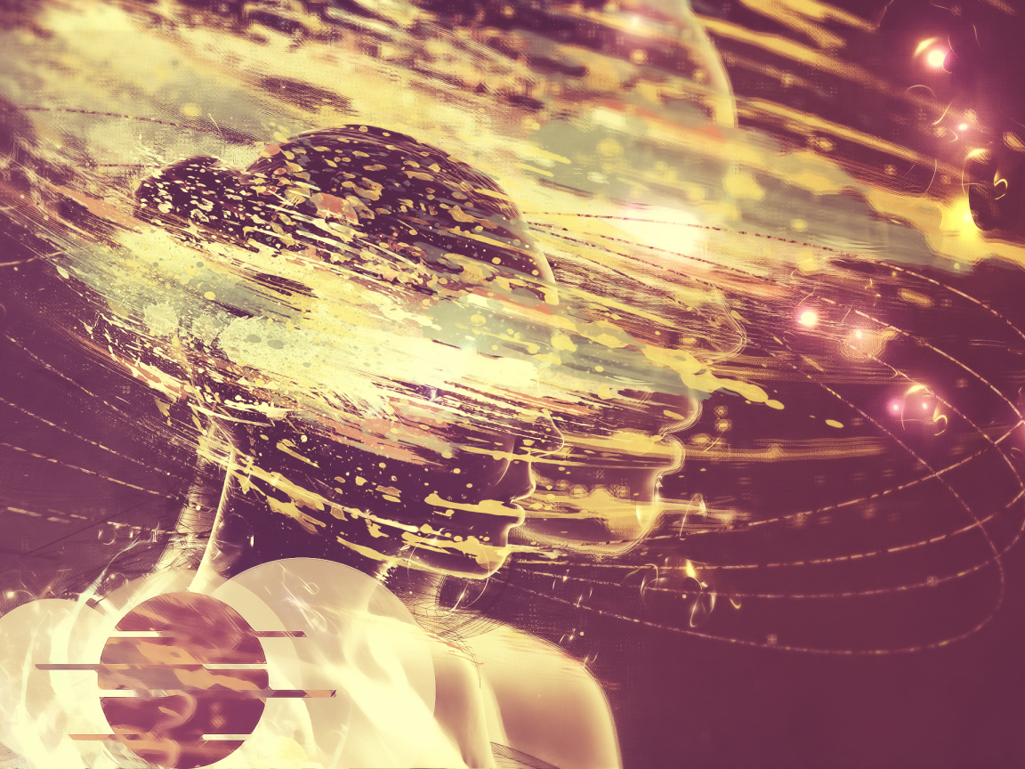 Силуэт девушки