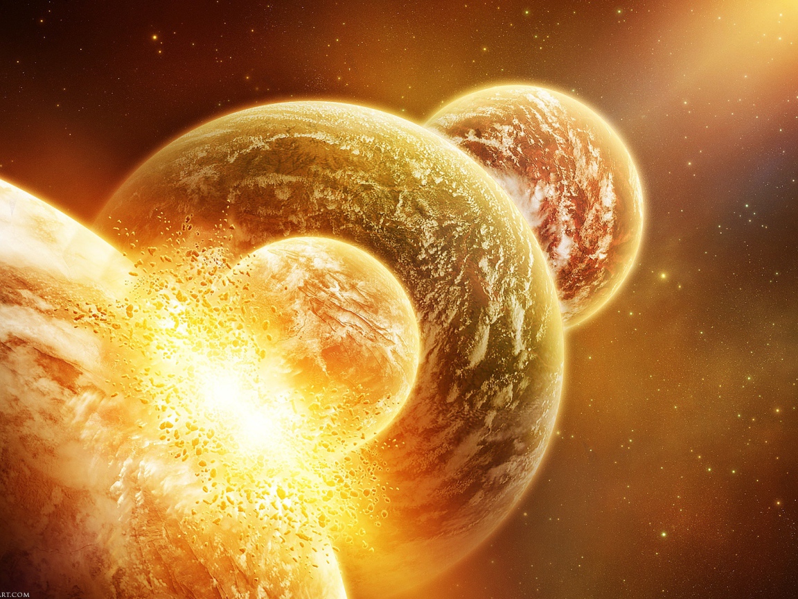 Парад планет в космосе