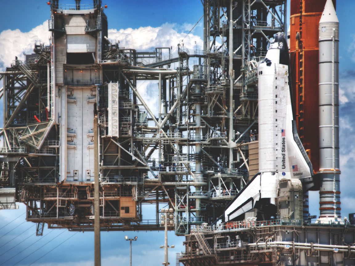 Запуск корабля Шатл