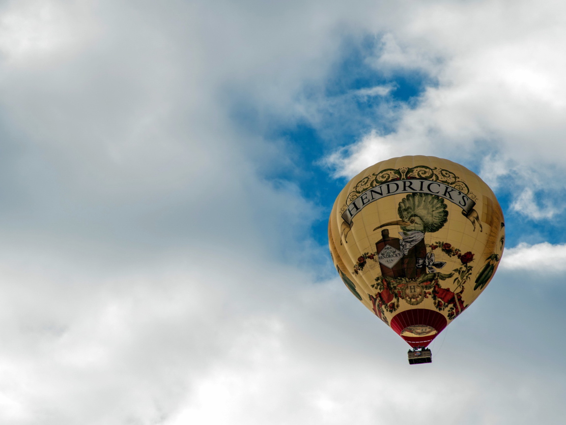 Воздушный шар с рисунком