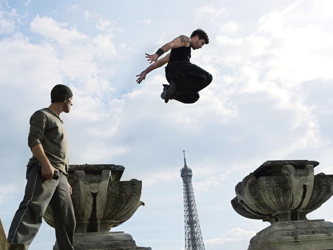 Паркур в Париже