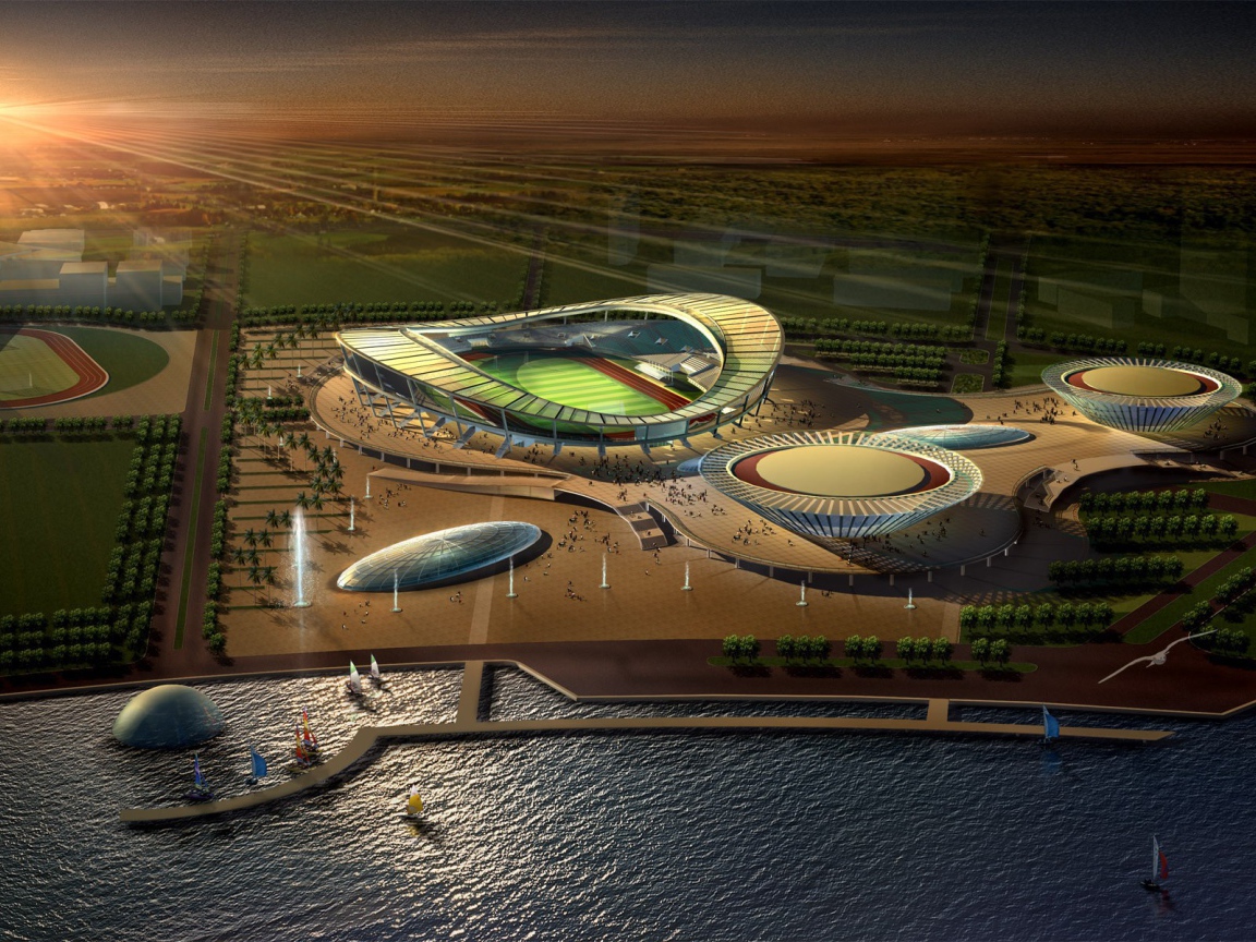 Архитектура спортивного комплекса