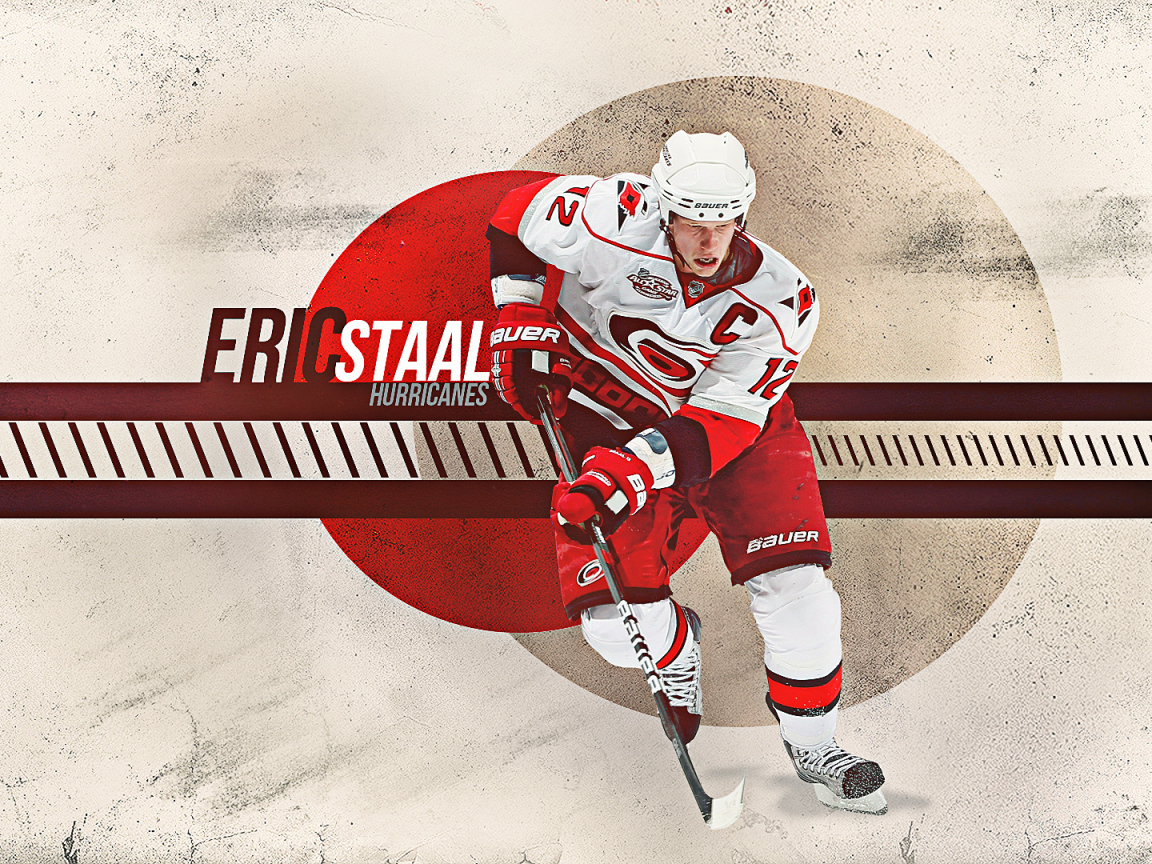 Эрик Стаал на льду